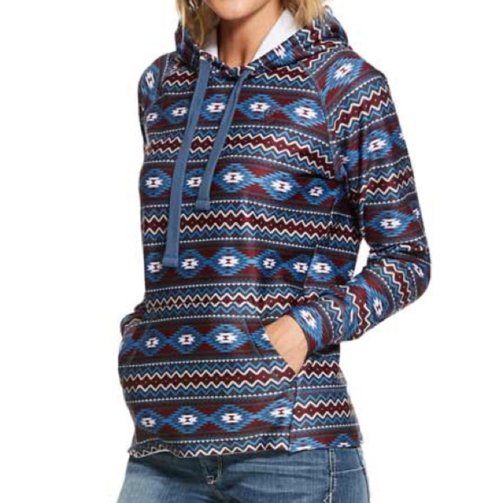 Ariat Womens Southwest Conquest Hoodie